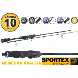 Prívlačové prúty Sportex Bassista Drop Shot 2-diel 245cm 15g