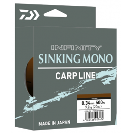 Daiwa Vlasec Infinity Sinking Mono Brown 500m 0,34mm 9,20kg