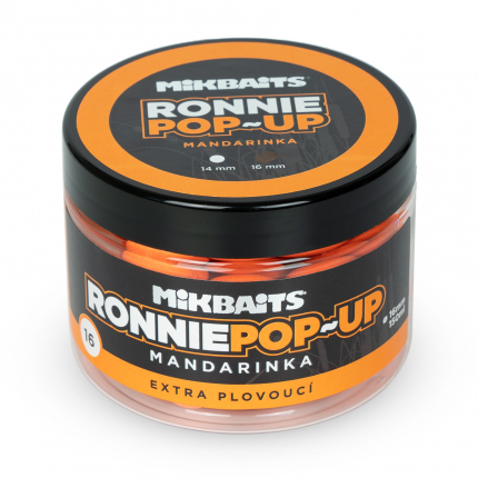 Ronnie pop-up 150ml - Mandarínka 16mm