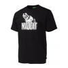 MADC Tričko clonky Teaser T-Shirt Black Caviar